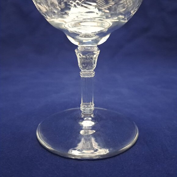Rock Sharpe RKA5-1 Crystal Champagne Coupe Thistle Design - Picture 9 of 12